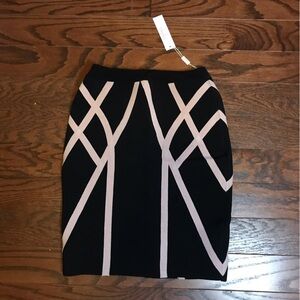Stretta Viola Bandage Skirt